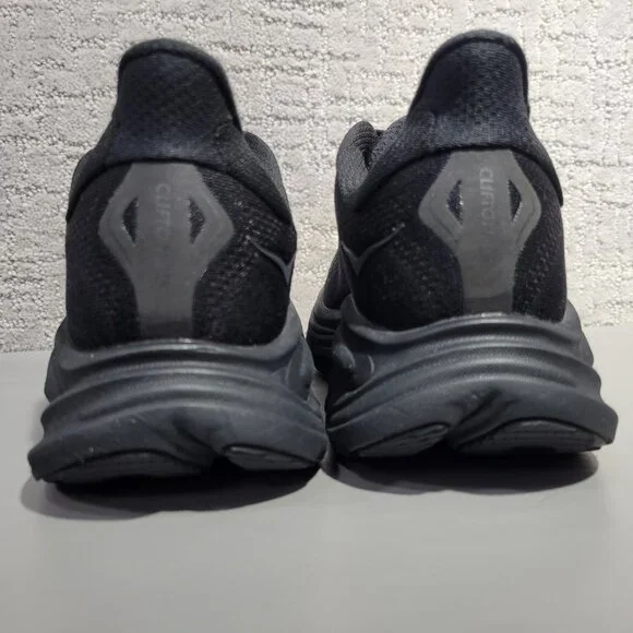 Hoka One One Clifton 10 Mens Size US 8D Triple Black Lace-Up Everyday Run Shoes m_6979dfc11986c2d164ae4079.jpeg main image 3